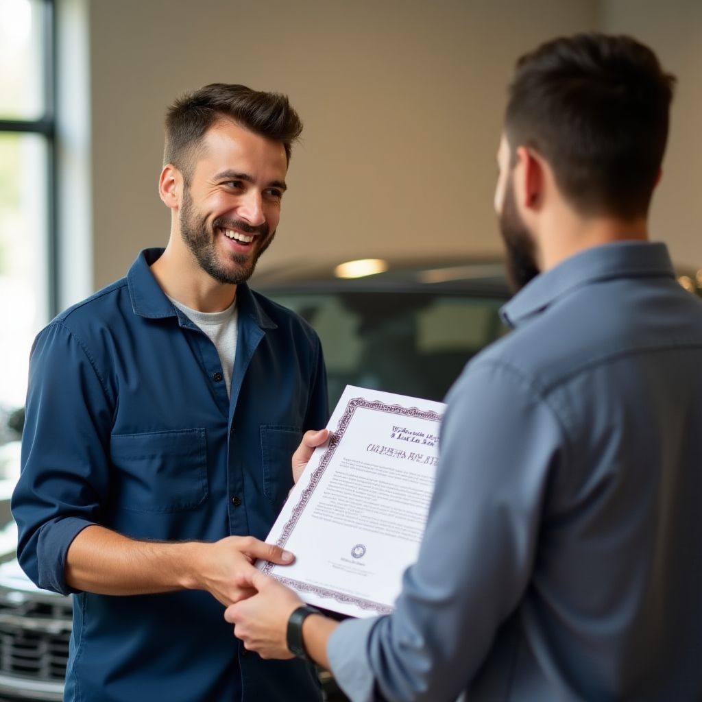 Certificado de garantía