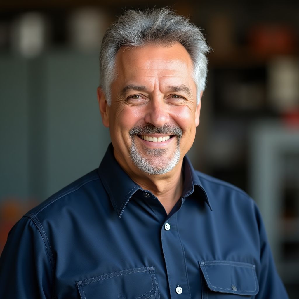 Retrato de Miguel Rodríguez, fundador y director